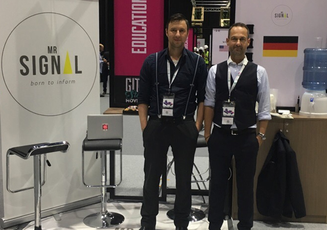 Mr.Signal at GITEX in Dubai